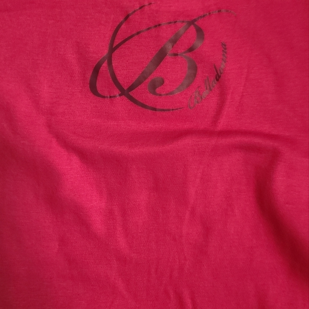 Shades of love by bella cap sleeve t shirt red size med - Picture 2 of 4
